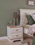 Hanah Home Monte - Mm1.27.06.U1 Mesita de Noche Crema y Roble